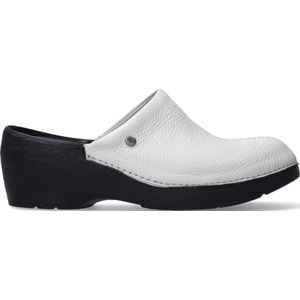 Wolky - Multi Clog - Klompen - Creme Wit - Leer
