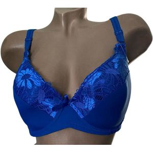 Dames Beha met Kant - A8084 - 80D Koningsblauw