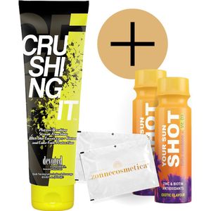 Devoted Creations - Crushing It + 2 Your Sun Shots + 2 Verfrissingsdoekjes