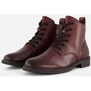 MARCO TOZZI - Veterlaarsjes - Bordeaux - Glad Leer