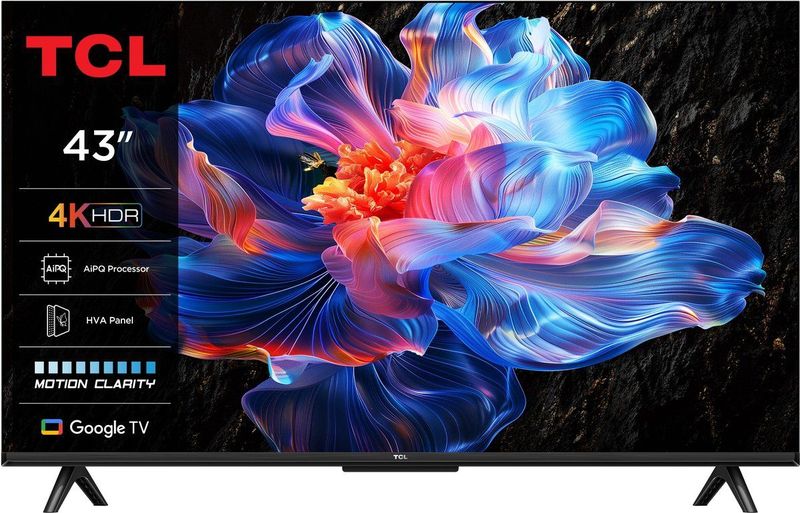 TCL - P61K - 43 inch - 4K LED - HDR10 - HLG