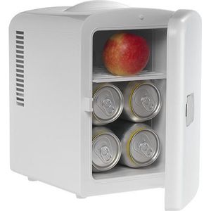 Denver Mini koelkast - Skincare Fridge - 12V Auto Aansluiting - Koelen & Verwarmen - 4 Liter - MFR400 - Wit