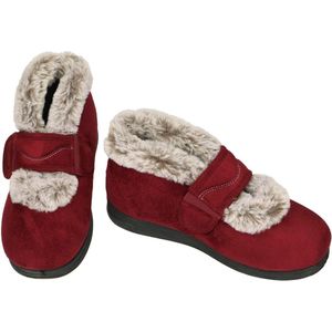 Padders -Dames - bordeaux - pantoffels - maat 36