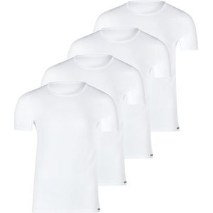 Skiny Heren onder t-shirts 4 pack Basis