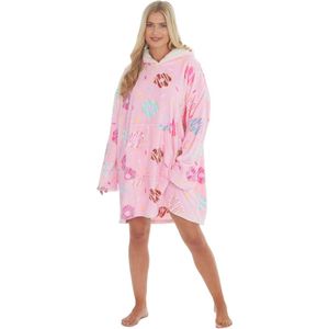 Zachte Oversized Deken Hoodie voor Dames met Kangoeroezakken - Cozy Loungewear