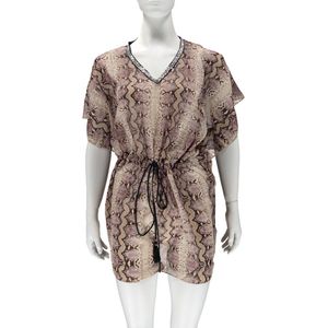 Overtop Dames Beach Zomerjurkje Sand