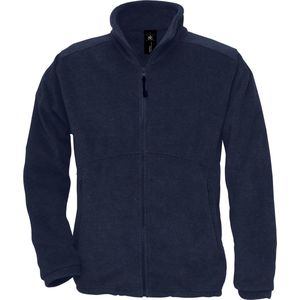 Fleecevest 'Icewalker+ Full Zip' merk B&C maat L Navy Blauw