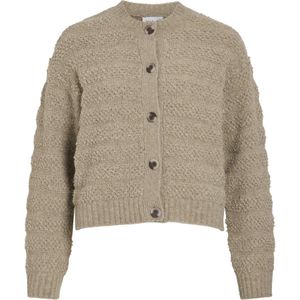 VILA - VITILLIA O-NECK - Cardigan - Bruin