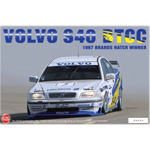 1:24 NuNu 24034 Volvo S40 BTCC - 1997 Brands Hatch Winner Plastic Modelbouwpakket