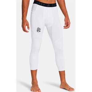Under Armour - Curry Brand - Leggings - Wit