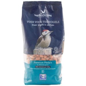 Vogelbescherming Voedsel Premium Pinda's - Buitenvogelvoer - 1,25 l