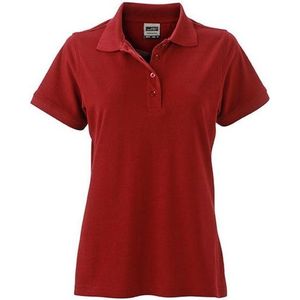 James and Nicholson Dames/dames Werkkleding Poloshirt (Wijn)