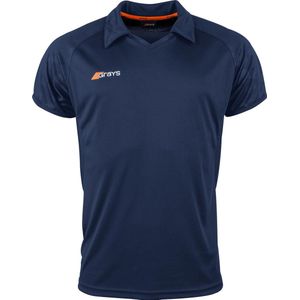 Grays hockeykleding Axis 750 Shirt Snr Donkerblauw - maat Small