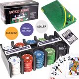 Ruhhy XL Complete Pokerset 200 Chips - Casino-ervaring Thuis