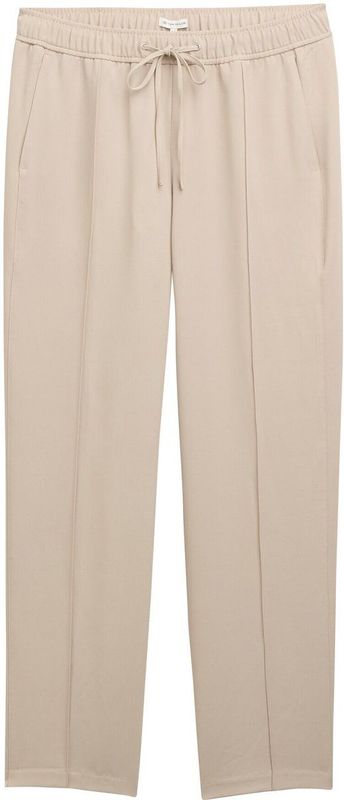 TOM TAILOR - Broek - Taupe - Loosefit - Lang/maxi
