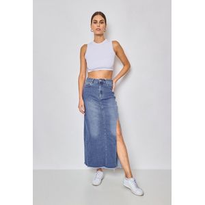 rok - spijkerrok - herfstcollectie - denim - nieuwe collectie - zijsplit