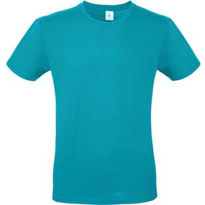 Classic E150 T-shirt B&C Collectie - Real Turquoise - Maat L