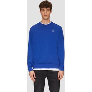 Sweater - Effen - Sweatstof - Ronde Hals - Lange Mouw