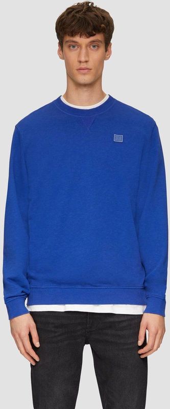 Sweater - Effen - Sweatstof - Ronde Hals - Lange Mouw