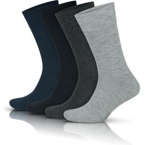 Trouwsokken | Kleurrijke sokken | Business Sokken | Coole sokken | Cadeau voor heren | Naadloze sokken | Comfortabele sokken | 4 paar