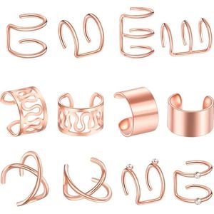 Sieraden voor Haarvlechten met Kralen en Metalen Manchetten - Haarsieraden voor Vlechten en Twist Hairstyles