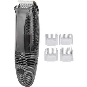Hair Clipper, Cordless Vacuum Hair Clipper with Powerful Automatic Hair Suction, Rechargeable Beard Trimmer Electric Shaver with 4 Guide Combs for Men
