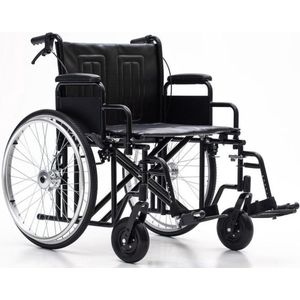 Plaza XL Rolstoel Heavy Duty Gebruikersgewicht 200 kg (Zitbreedte 55 cm) Inclusief Zitkussen