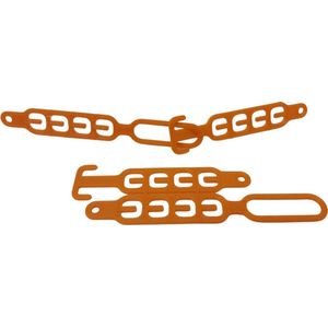 5 Mondmaskerhouders (Oranje) - Set van 5 Mondmaskerhouders - Set van 5 Mondkapjeshouders -Mondkapjehouder - Earseaver - Voorkomt irritatie Mondkapje - Mondkapje beschermstuk - Earbuddie - Oorbescherming mondkapje - Hulpstuk mondkapje -