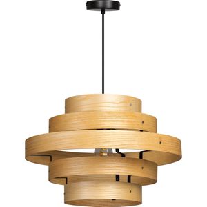 ETH Oaknut - Hanglamp - Hout - 5 Rings