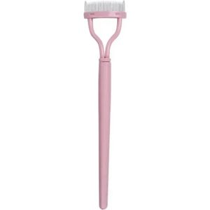 Hiden | Wimperkam - Wimper Borstel - Eyelash Comb - Lash Seperator - Wenkbrauw borstel - Wimperborsteltjes | Roze
