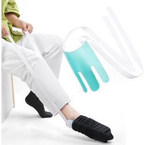 Sock aids for easy on and off - Elderly Disabled Pregnants Diabetics - Recovery Pull aid device - Sock helper - Avoid bending socks.