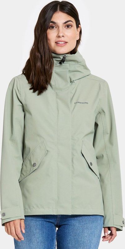 Didriksons - Silja - Damesjack - Met Capuchon - Waterdicht - Winddicht