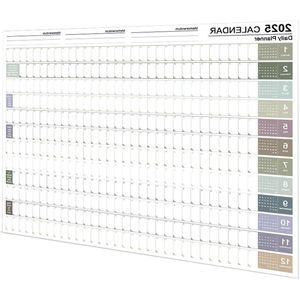 2025 Wall Calendar - Poster Calendar - Daily Planners - 12 Month Planner Organizing - Annual Calendar .