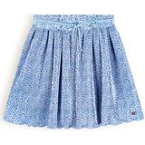 Meisjes rok AOP plisse - Norah - Parisian blauw