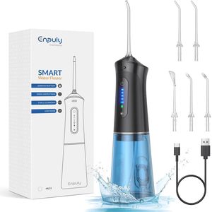 Draadloze Monddouche met 2000 ml Capaciteit - Waterflosser met 5 Modi en Langdurige Batterij