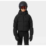 Helly Hansen - 41816 Nora Puffy Jacket - Kinderjas - Zwart - Gewatteerd