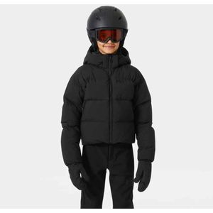Helly Hansen - 41816 Nora Puffy Jacket - Kinderjas - Zwart - Gewatteerd