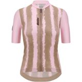 Santini Bambu Korte Mouw Wielertrui Roze S Vrouw