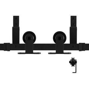 Dubbel ophangsysteem - Zwart - Staal verzinkt - GPF - GPF0560.61 dubbel Osa zwart 150 cm