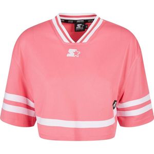 Starter - Black Label - Cropped Trui - Zwart - V-hals