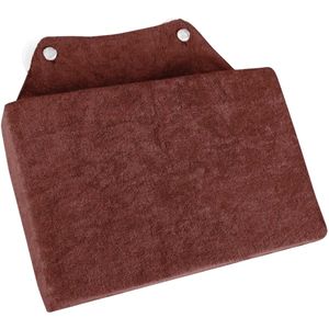 Badkussen Sweet Dreams bruin 25 x 16 cm