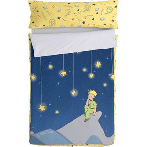 Dekbedovertrek zonder vulling HappyFriday Le Petit Prince La nuit Multicolour 105 x 200 cm