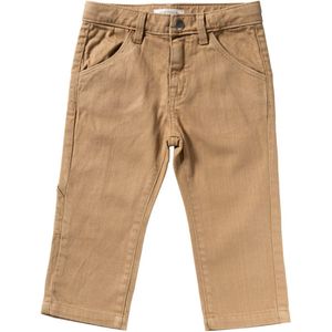 Your Wishes Stretch Twill Worker Pans Broeken Jongens - Camel - Maat 104