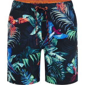 WE Fashion Zwemshort Donkerblauw