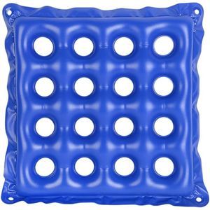 Opblaasbaar Rolstoelzitkussen voor Drukpijnpreventie - Medisch Kussen voor Stuitbeen en Aambeien - 46 cm