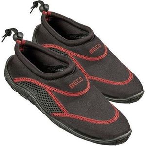 Beco Waterschoenen Unisex Neopreen Grijs/Rood Maat 37