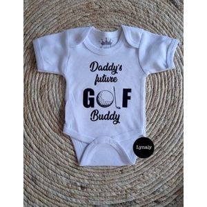 Romper Daddy's golfbuddy - maat 86/92 - Lynaly