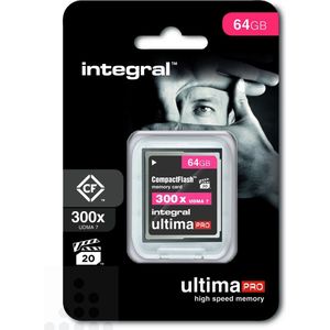 Integral INCF64G300W CF Compact Flash Geheugenkaart 6 64 GB
