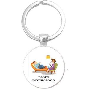 Akyol - Psycholoog Sleutelhanger - Psycholoog - de echte psychologen - Pscygoloog - therapie - baan - 2,5 x 2,5 CM