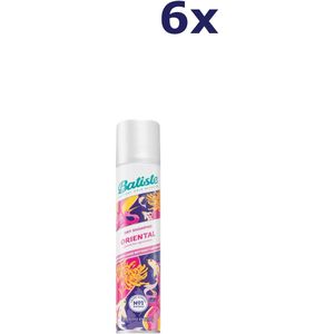 6x Batiste Dry Shampoo 200ml Oriental droogshampoo